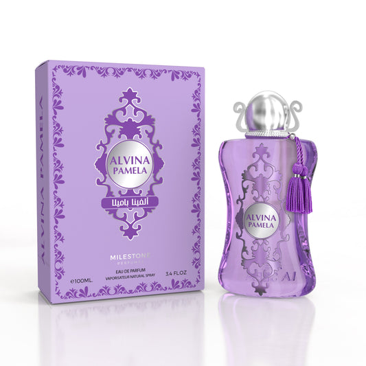 Helena’s Milestone Collection — Alvina Pamela 100 ml Eau de Parfum (3-Pack) | Retail-Ready Fragrance for Specialty & Department Stores