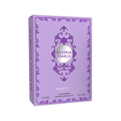 Helena’s Milestone Collection — Alvina Pamela 100 ml Eau de Parfum (3-Pack) | Retail-Ready Fragrance for Specialty & Department Stores