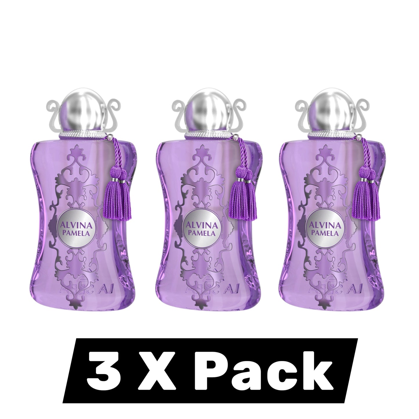Helena’s Milestone Collection — Alvina Pamela 100 ml Eau de Parfum (3-Pack) | Retail-Ready Fragrance for Specialty & Department Stores