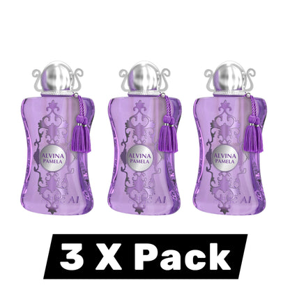 Helena’s Milestone Collection — Alvina Pamela 100 ml Eau de Parfum (3-Pack) | Retail-Ready Fragrance for Specialty & Department Stores