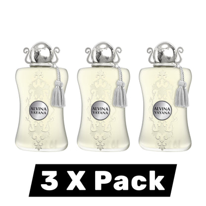 Milestone Collection Alvina Vayana 100ml Eau de Parfum — 3-Pack Wholesale for Retailers
