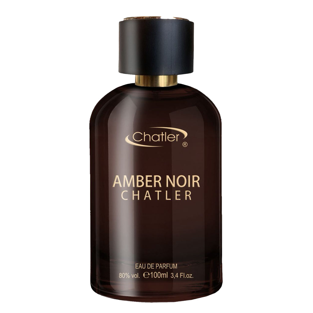 CHATLER Amber Noir Eau De Parfum 100ml 3 pack