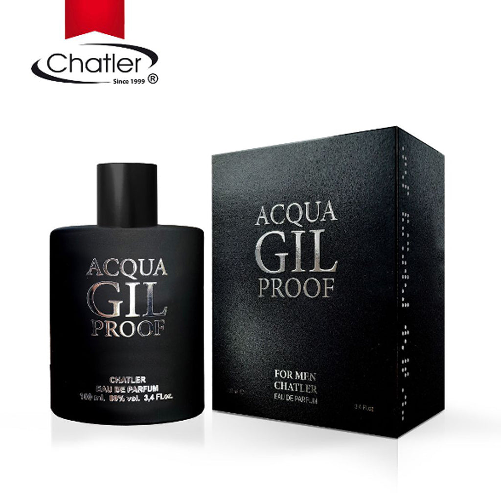 Chatler ACQUA GIL PROOF MAN Eau de Parfum 100 ml 3pack