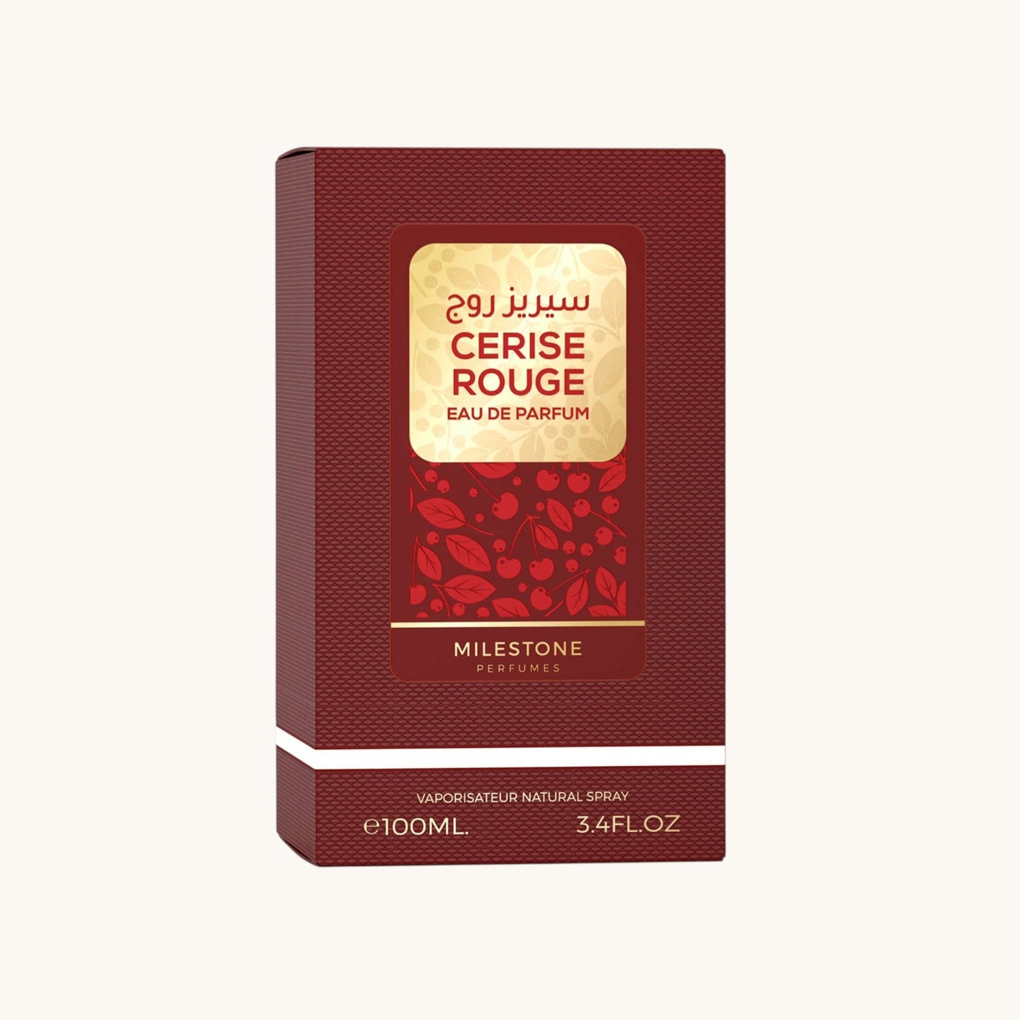 Milestone Cerise Rouge Eau de Parfum 100ml 3 Pack New Edition