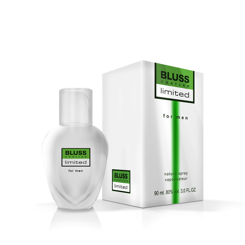 Chatler Bluss Limited Men 100ml Eau De Parfum 3 pack
