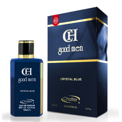 CHATLER CH GOOD MEN CRYSTAL BLUE Eau De Parfum 100ml 3pack