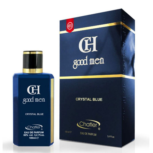 CHATLER CH GOOD MEN CRYSTAL BLUE Eau De Parfum 100ml 3pack
