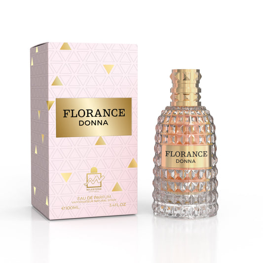 Milestone Collection Florance Donna 100ml Eau de Parfum — 3-Pack Wholesale for Retailers | Helena’s