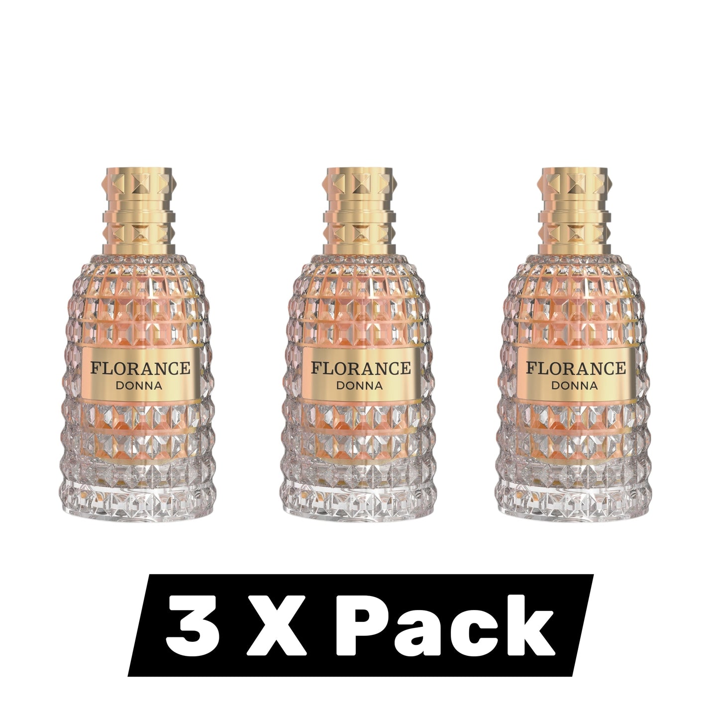 Milestone Collection Florance Donna 100ml Eau de Parfum — 3-Pack Wholesale for Retailers | Helena’s