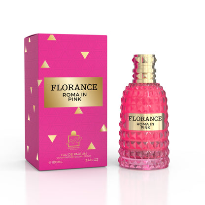 Florance Roma In Pink — Milestone Collection 100ml Eau de Parfum (3-Pack) | Wholesale Retail Fragrance by Helena's