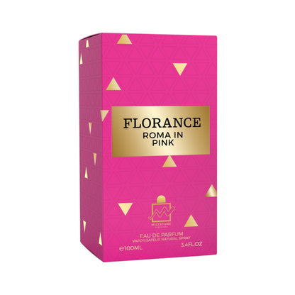 Florance Roma In Pink — Milestone Collection 100ml Eau de Parfum (3-Pack) | Wholesale Retail Fragrance by Helena's