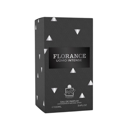 Milestone Collection Florance Uomo Intense 100ml Eau de Parfum – 3-Pack Wholesale for Retailers | Premium Men's Fragrance