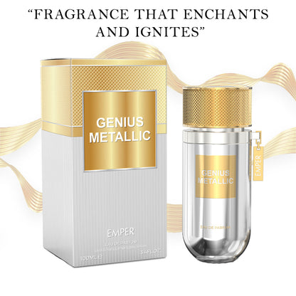 EMPER Genius Metallic Eau De Parfum  100ML (UNISEX)
