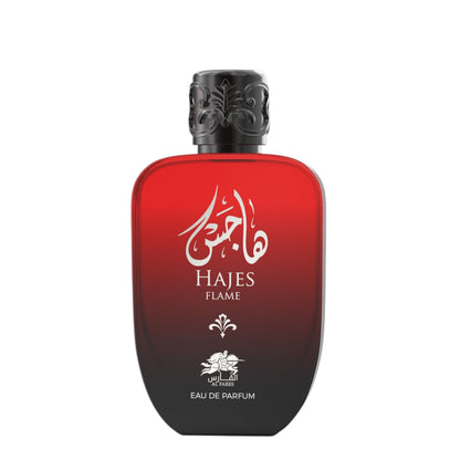 Al Fares Hajes Flame 100ml Eau de Parfum — Premium Unisex Fragrance for Retail Retailers (Clary Sage, Egyptian Jasmine, Amber)