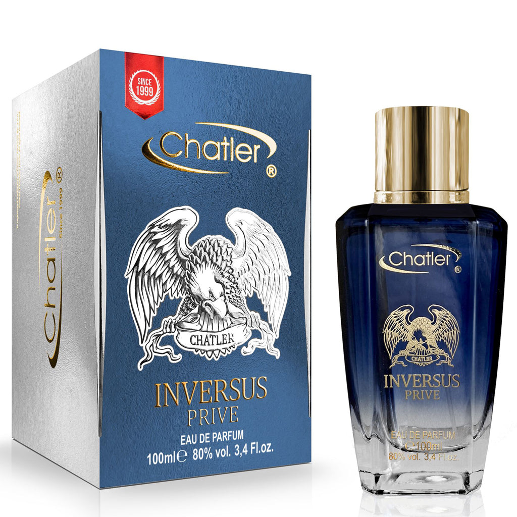 CHATLER Inversus Prive Eau De Parfum 100ml 3 pack