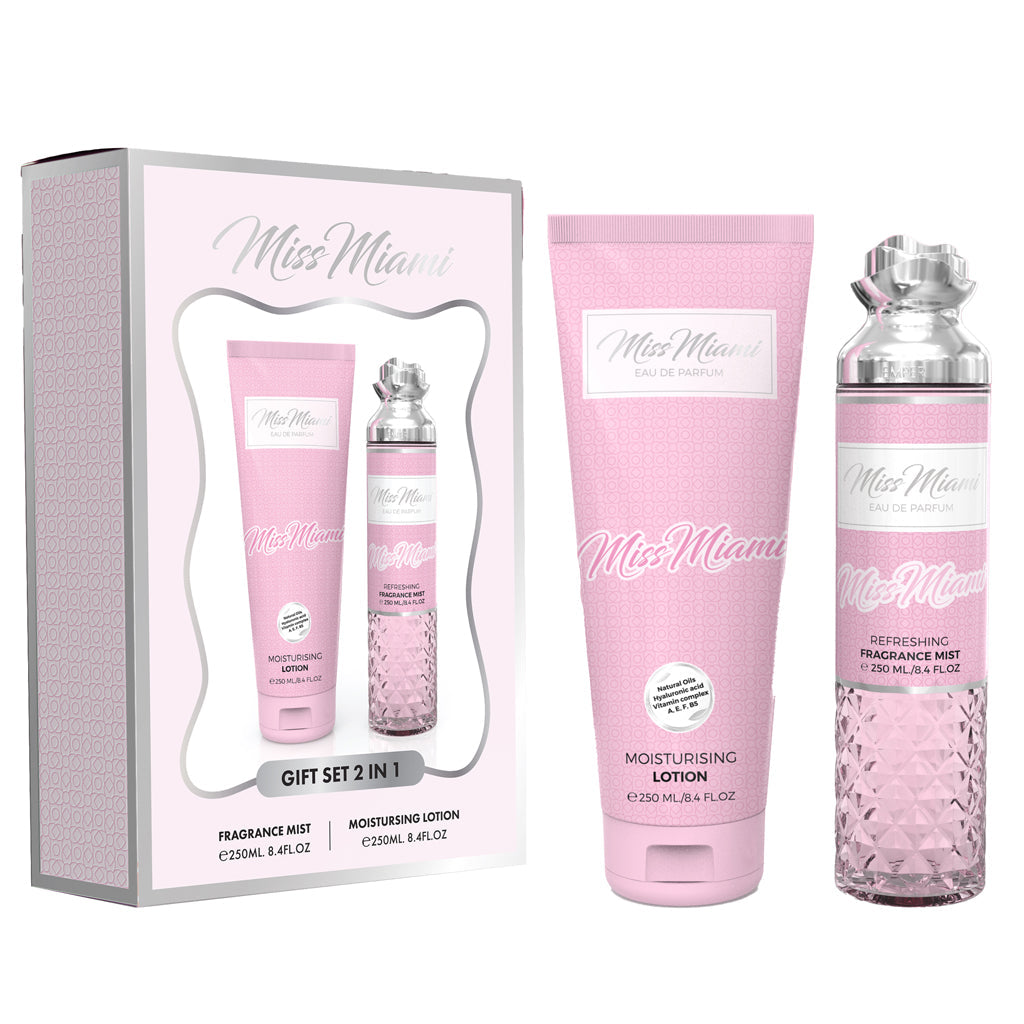 MILESTONE Gift Set 2 IN 1 Miss Miami 3 pack