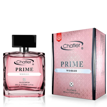 CHATLER Prime Woman Eau De Parfum 100ml 3 pack