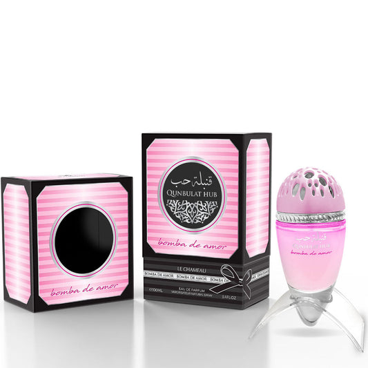 LE CHAMEAU Qunbalat Hub  Bomba De Amor  (Pour Femme)  100ML Eau De Parfum