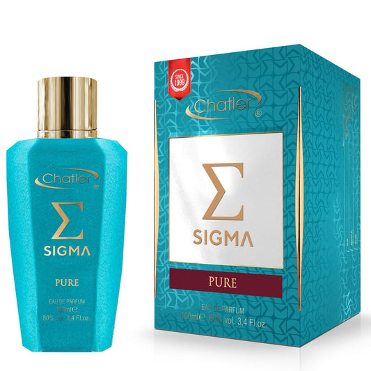 CHATLER Sigma Pure Eau De Parfum 100ml UNISEX3 pack